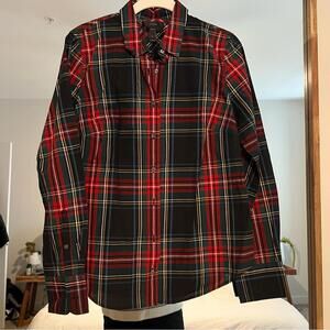 J. Crew plaid button down
